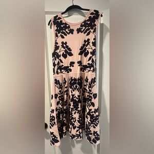 Eliza J navy and pink dress NWT size XL